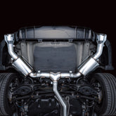 AWE Touring Edition Exhaust for FE1 Civic Si/DE4 Acura Integra - Chrome Silver Tips - Mounted